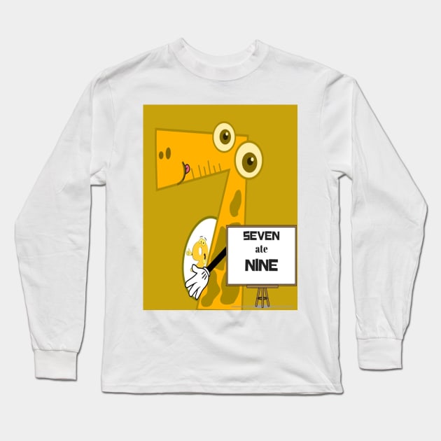 SEVEN ate NINE Long Sleeve T-Shirt by Smartguy11